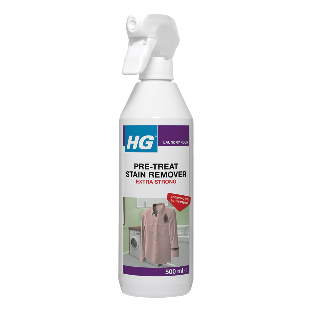 HG spots and stains prewash spray extra strong with active oxygen