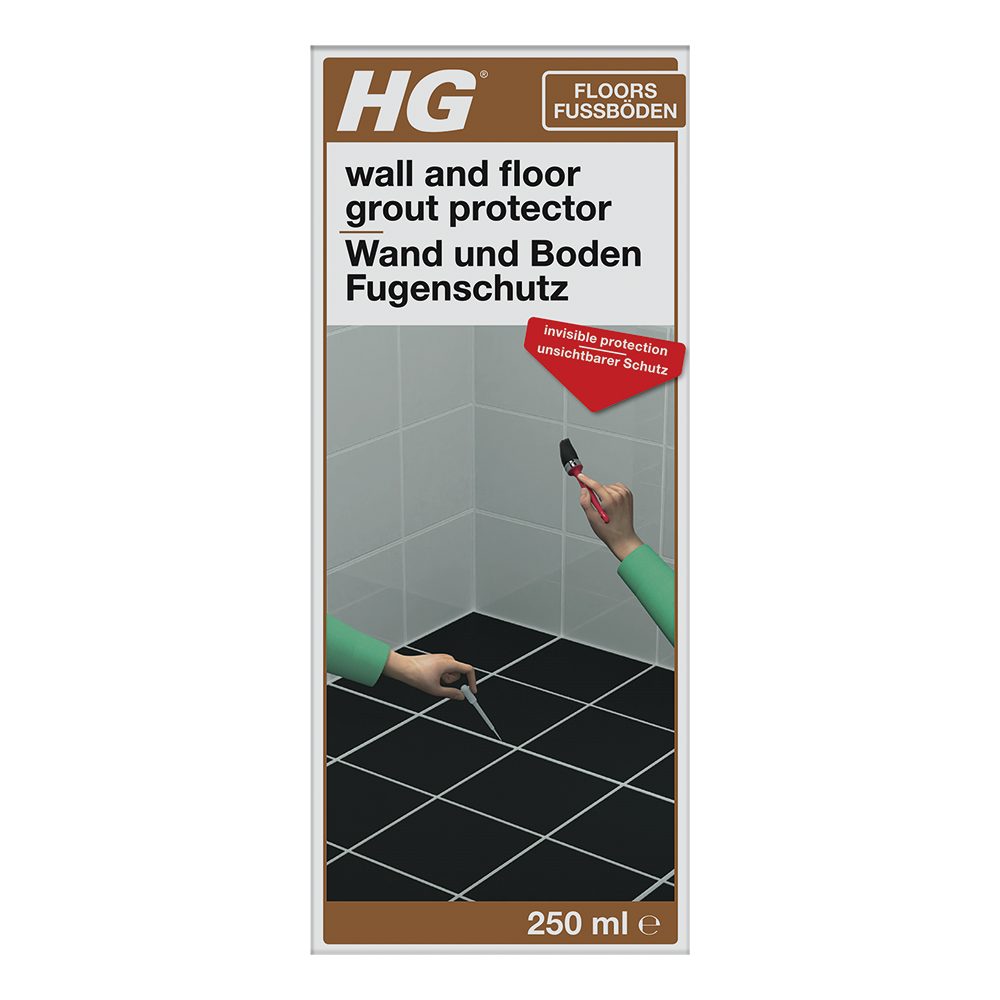 HG super protector for wall and floor grout thé optimum grout protector